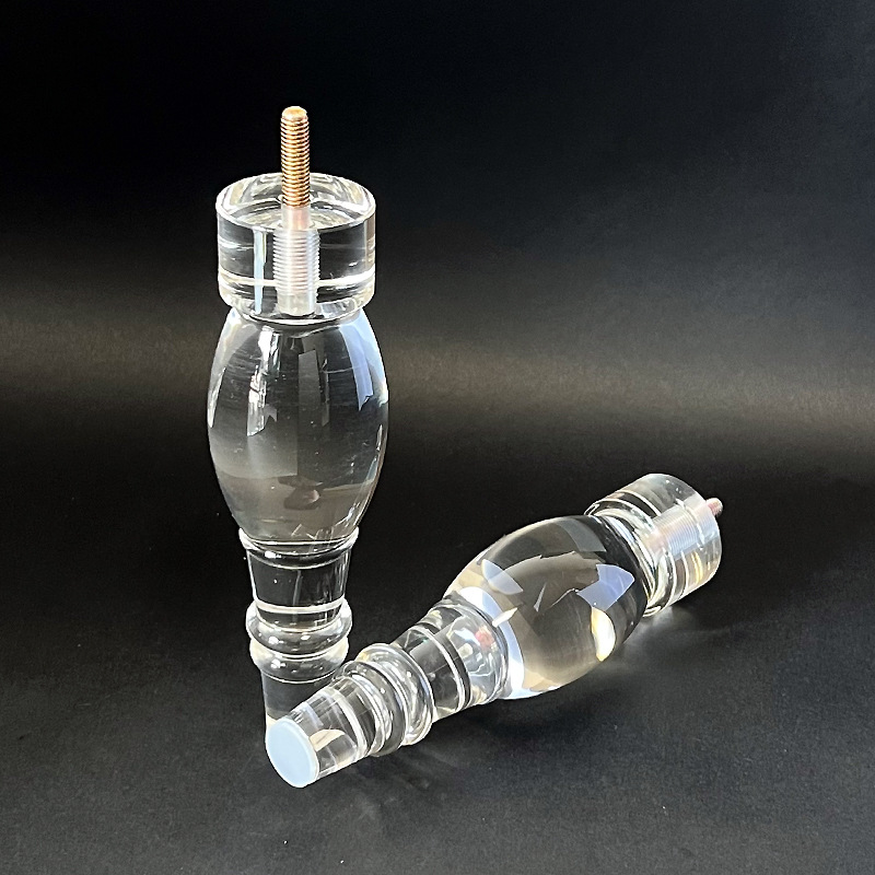 亚克力沙发脚 透明水晶脚 家具柜脚 桌脚 凳子脚 茶几脚 台脚