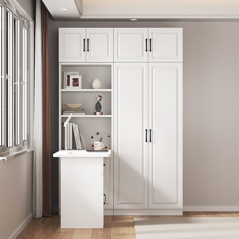 Solid Wood Wardrobe Desk Integrated Combination Home Simple Corner Desktop Student Computer Desk Bedroom Wardrobe Bookcase Solid Wood Wardrobe Desk Integrated Combination Home Simple Corner Desktop Student Computer Desk Bedroom Wardrobe Bookcase