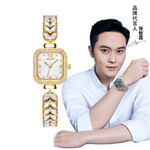 明星张智霖代言欧利时品牌手表抖音热销美人鱼表链女士手表女表