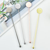 不鏽鋼攪拌棒雞尾酒簽水果簽果汁奶茶咖啡攪拌勺酒吧調酒棒工具