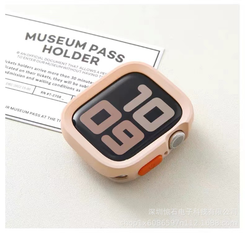 ApplewatchS10 Funda protectora ApplewatchS10 Caja de reloj galvanizado TPU Funda protectora iwatch ligera