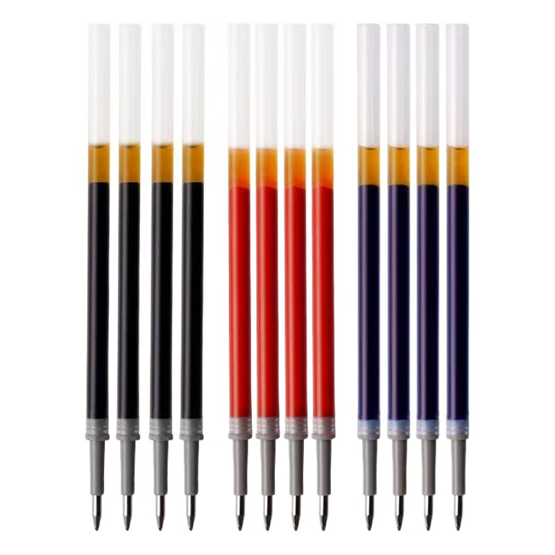K35 Neutral Refill Press Gel Refill Bullet Student Stationery Wholesale Large Capacity Press Refill