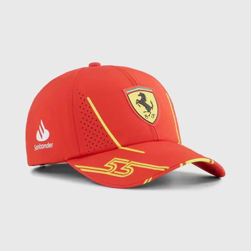 2025F1周辺のフォーミュラ1 KTMチームのレーシングキャップは、ドライバーファン野球のアヒルの舌の曲がりに帽子をかぶっています。|undefined