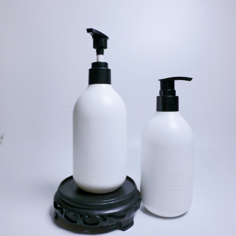 250mlHDPE圆肩瓶塑料瓶身体乳液压泵瓶洗面奶洁面乳护手霜空瓶