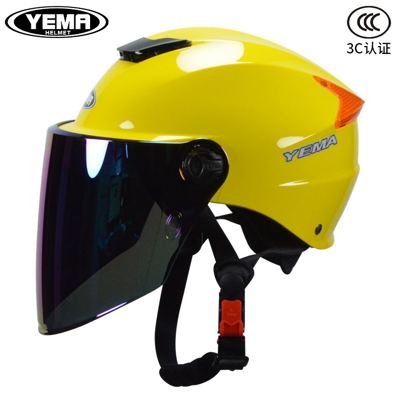 Lemon yellow colored mirror