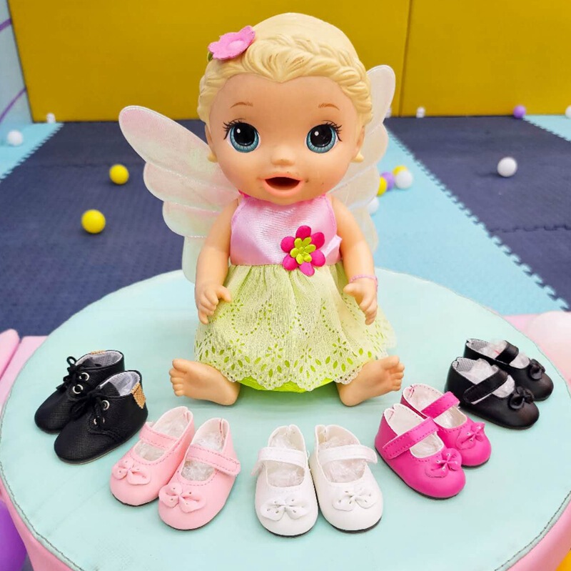 30cm Doll Shoes 12inch Rebirth Doll 16inch Disney Salon Doll Wearable Shoes 30cm Doll Shoes 12inch Rebirth Doll 16inch Disney Salon Doll Wearable Shoes