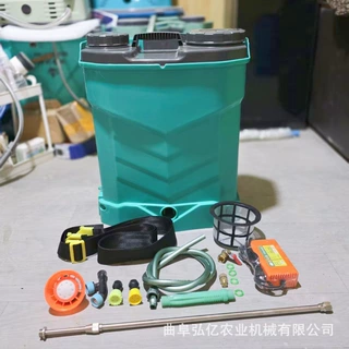 厂家直销后背式电动喷雾器20L锂电农用打药机高压雾化消毒喷药机