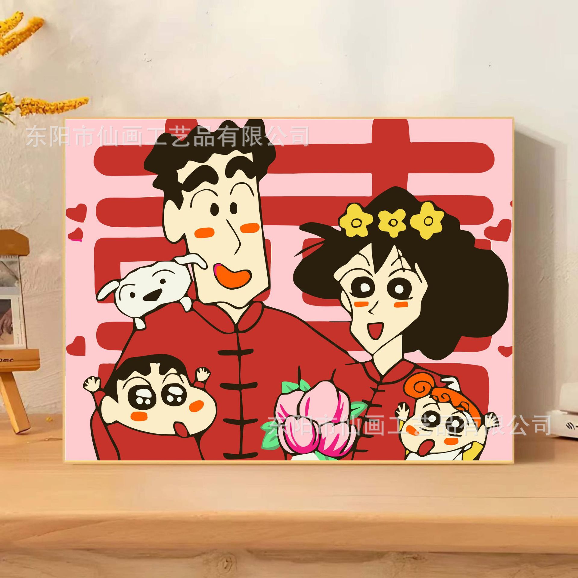 Pintura digital a óleo DIY lápiz pequeño nuevo dibujo animado pintura decorativa colorida a mano mercado nocturno puesto de comercio electrónico mayorista