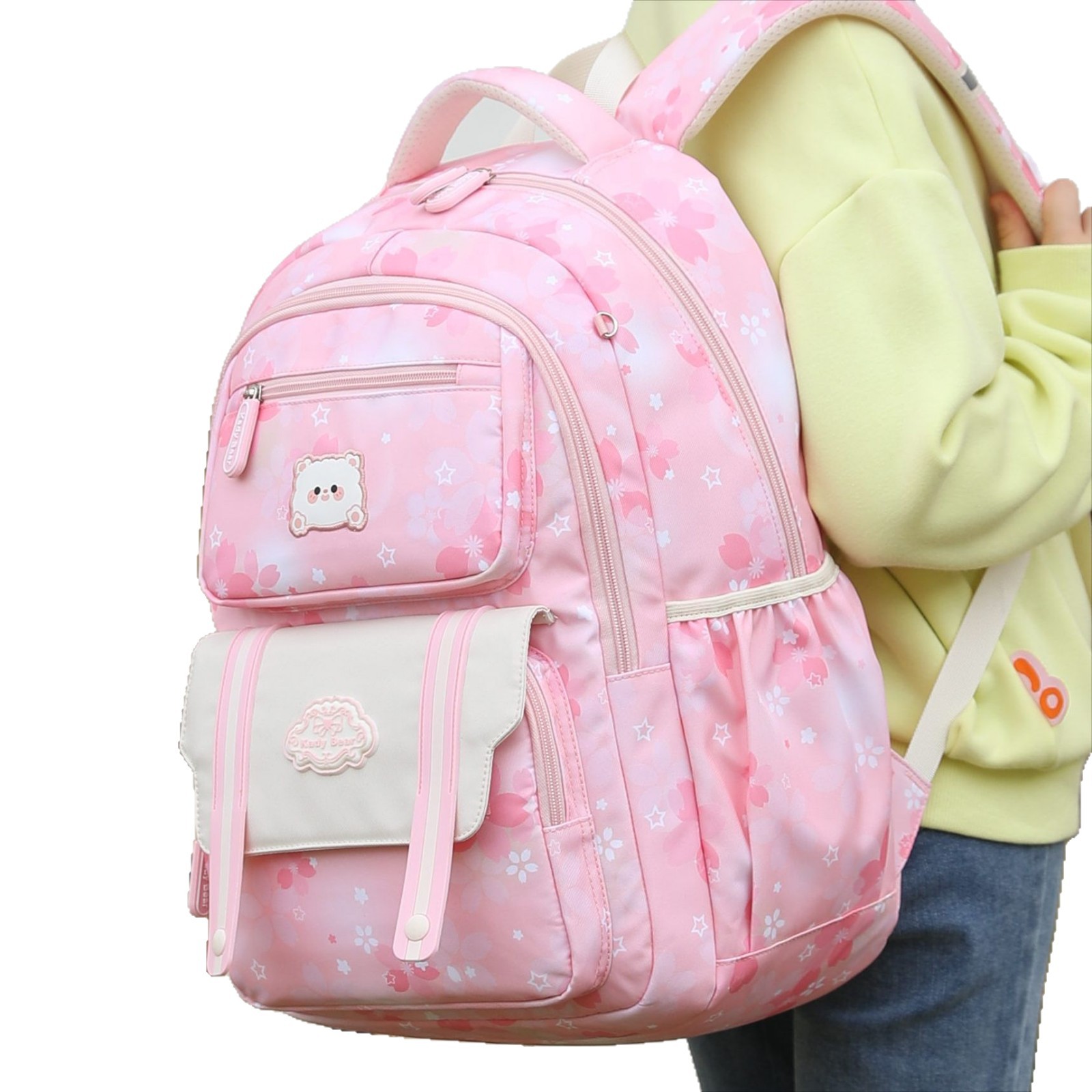 Bolsa escolar infantil para estudiantes de primaria bolsa escolar coreana casual 3 - 6 grados mochila ligera de gran capacidad