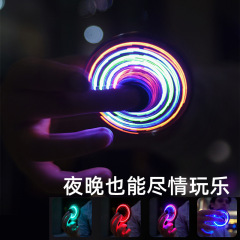 国境を越えた FlyNova 指先飛行機誘導飛行ジャイロスピン指間 UFO ブラック テクノロジー おもちゃでストレスを軽減