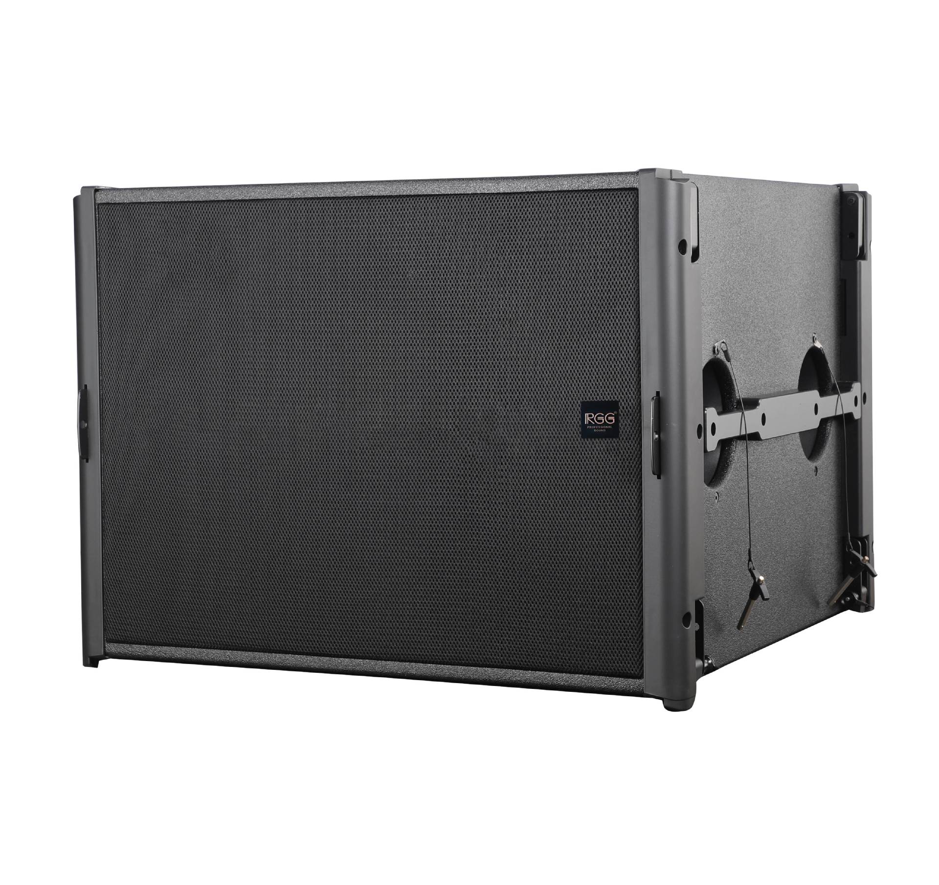 Sistema de audio profesional Akusi LA, el mismo modelo, para canchas de baloncesto escolares, espectáculos, bares, altavoces line array de alta potencia