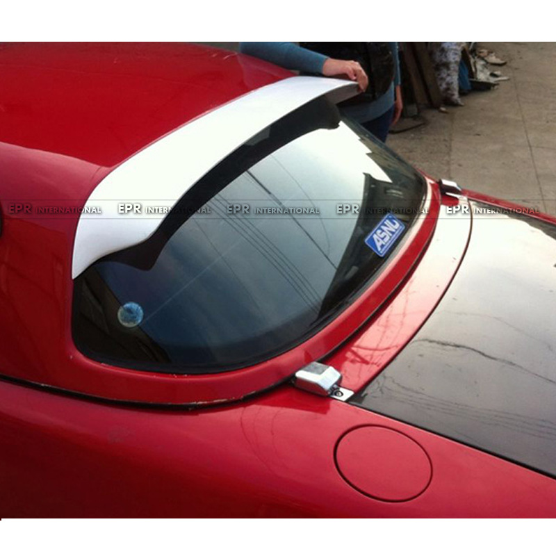 Suitable for Miata Mazda Mx5 Na Modified Parts Carbon Fiber Rear Wing Rear Window Spoiler Fixed Wing Small Top Wing