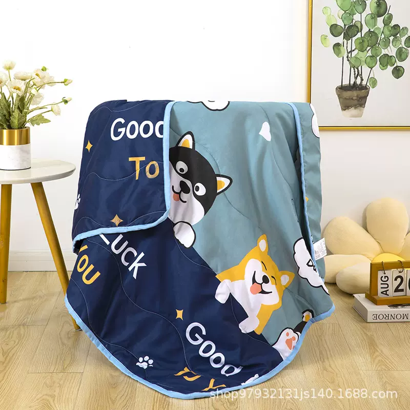 新款儿童夏被空调被夏凉被幼儿园儿童被童被学生被