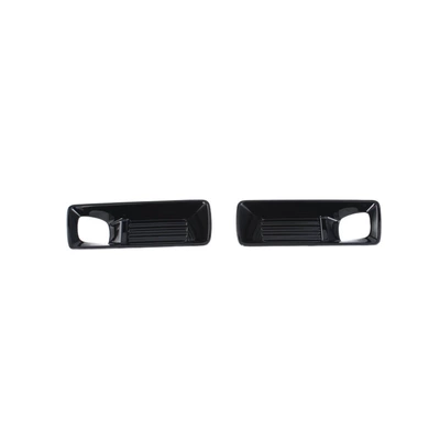 Other Automotive Exterior Supplies, 5: Rearview Mirror, Fuel Tank Cap - abs-piano-black-front-fog-lamp-cover