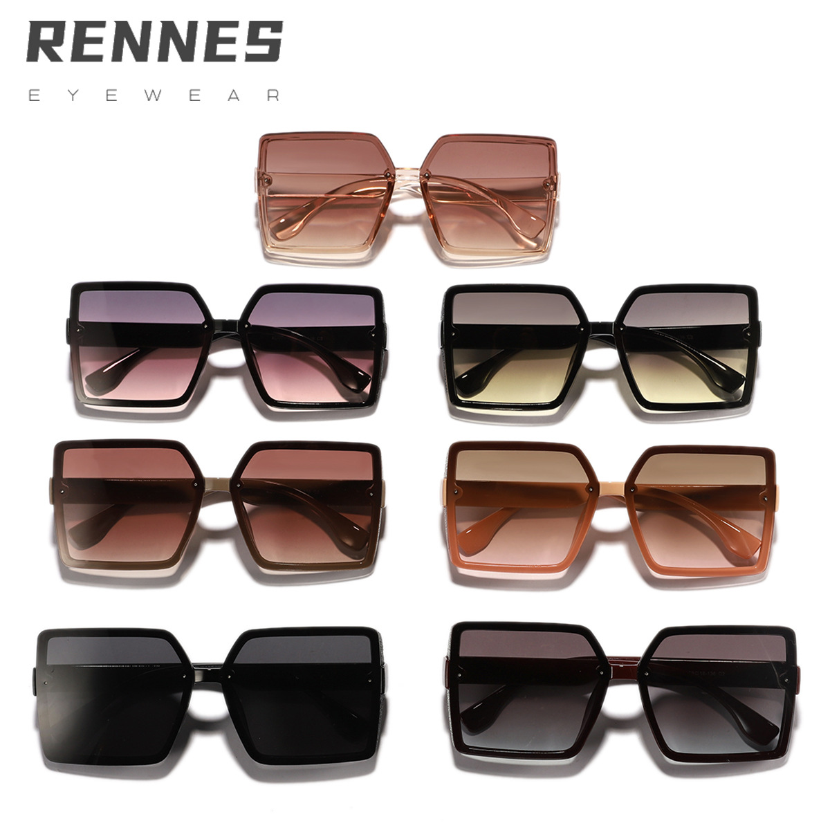 2024 nuevo estilo coreano al por mayor elegante marco cara-mirando pequeñas gafas de sol de alto grado calle tiro moda al aire libre gafas de sol