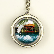 山东旅游纪念品伴手礼 五四广场趵突泉泰山黑虎泉 文创钥匙扣挂件