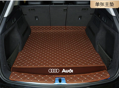 Trunk Mat – models of Audi new A4L - brown-single-piece-default-item