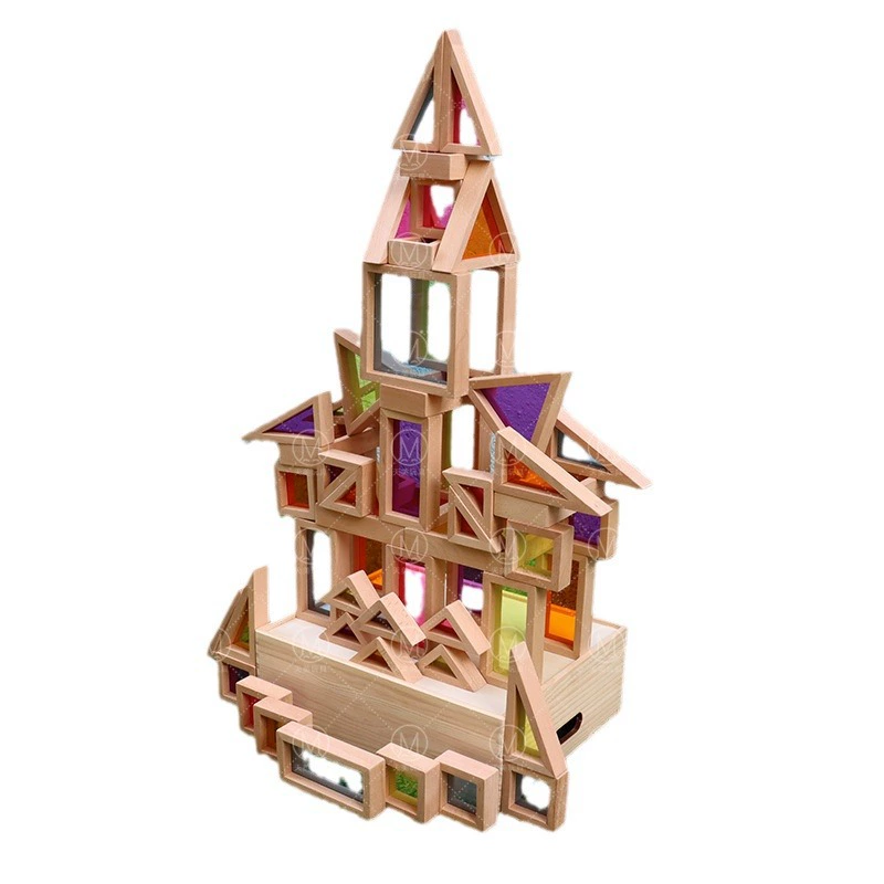 Акриловый конструктор для сада, настольная игра, игрушка, 56 деталей