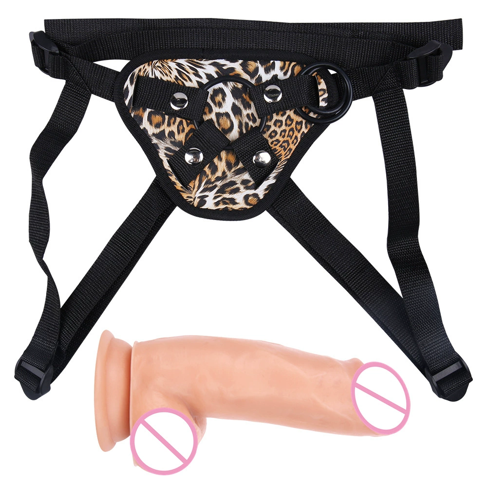 A270 Cheng Bite the Golden Triangle Black Leopard Flash 3 Ring 3 Ring wears a penis, thick, full chicken men and women's supplies j