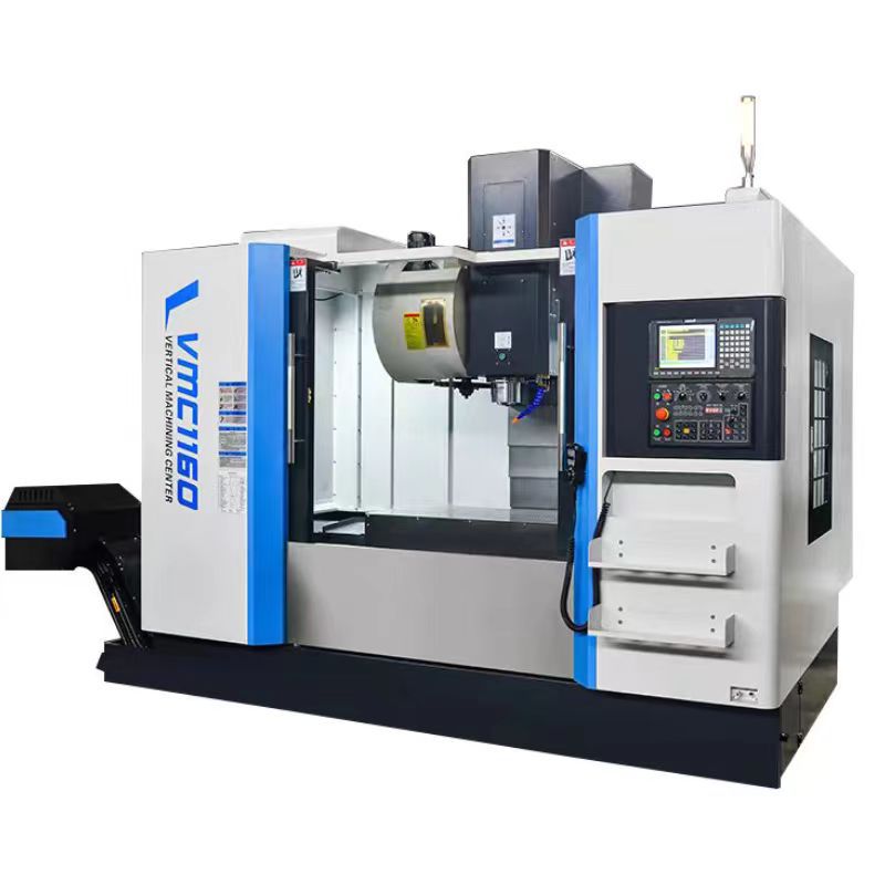 VMC1160立式加工中心，台湾圆盘式刀库，容量为24把，机械手换刀