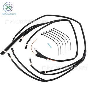 1200 ° F insulation black luminous plug wiring harness kit for Chevrolet 15320556