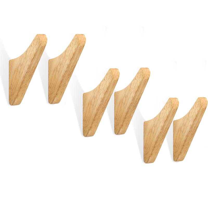 Estilo Europeo creativo pasillo abrigo estante pared colgante sala de estar pared gancho colgador de madera maciza abrigo gancho de pared percha