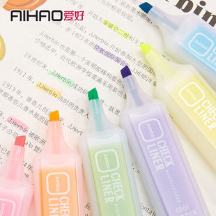 Флуоресцентный маркер для школьников, матовая цифровая ручка, карандаш для губ