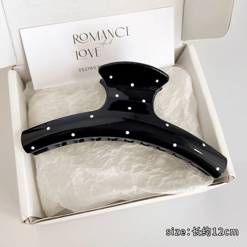 Pinza tiburón cabello estilo coreano elegante resistente gran sujeción​ image 248