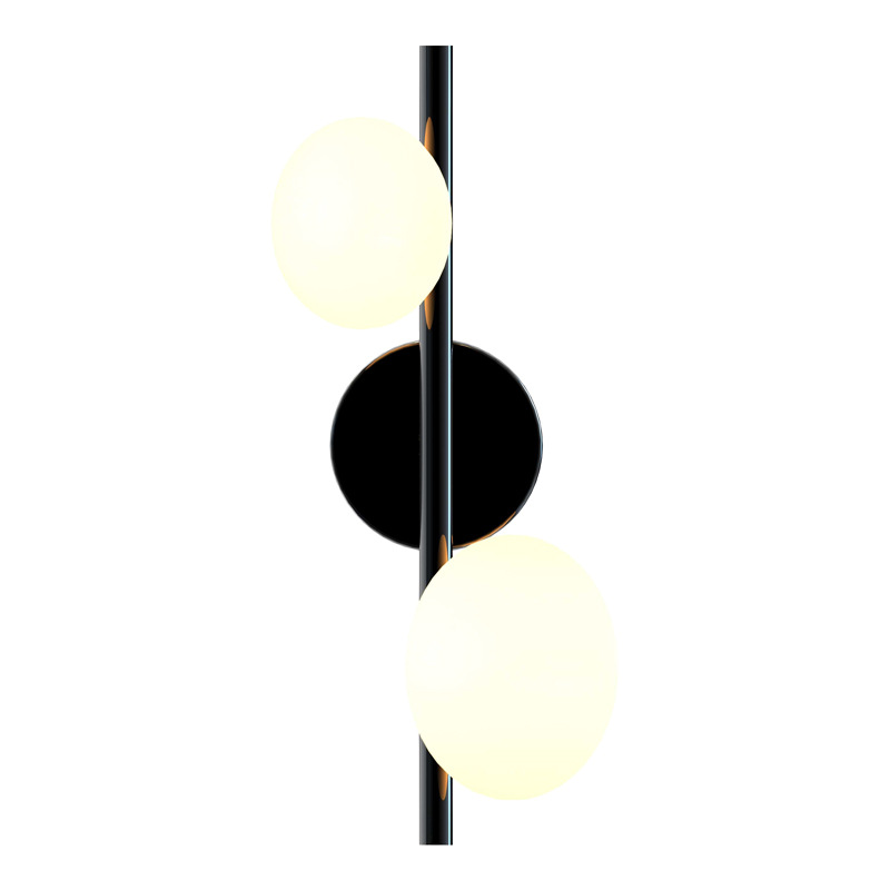 Ambiente minimalista italiano lámpara de pared de cabezal de cama moderna minimalista sala de estar pared de fondo atmósfera de decoración hotelera lámpara L001