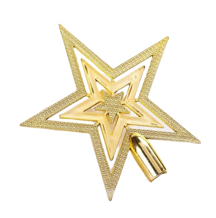Adornos para árboles de Navidad Árbol de Navidad Top Star Christmas Star Tablero DE LUZ DE Navidad Árbol Top Star