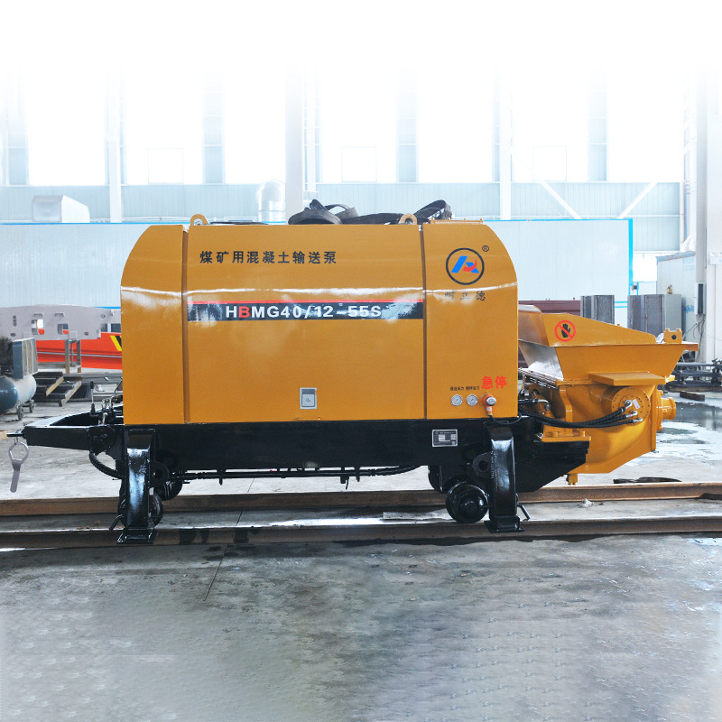 矿山大型隔爆型矿用混凝土输送泵 高压远程输送1000米 厂家直销