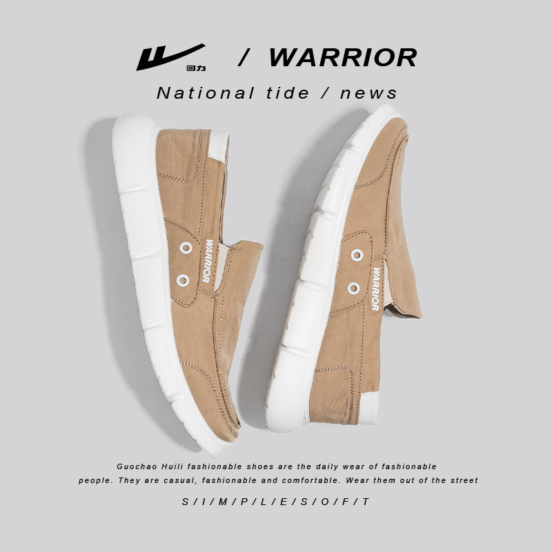 Zapatos de lienzo ligeros y cómodos de mediana edad simple transpirable zapatos de solos perezosos versátiles fácil de desprender zapatos casuales con suela gruesa