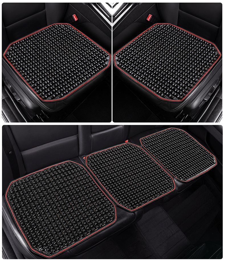 Cross-Border Bodhi Jade Multi-Piece Car Seat Cushion Three-Piece Set Wholesale Single Seat New Interior Supplies Seat Cushion Dropshipping