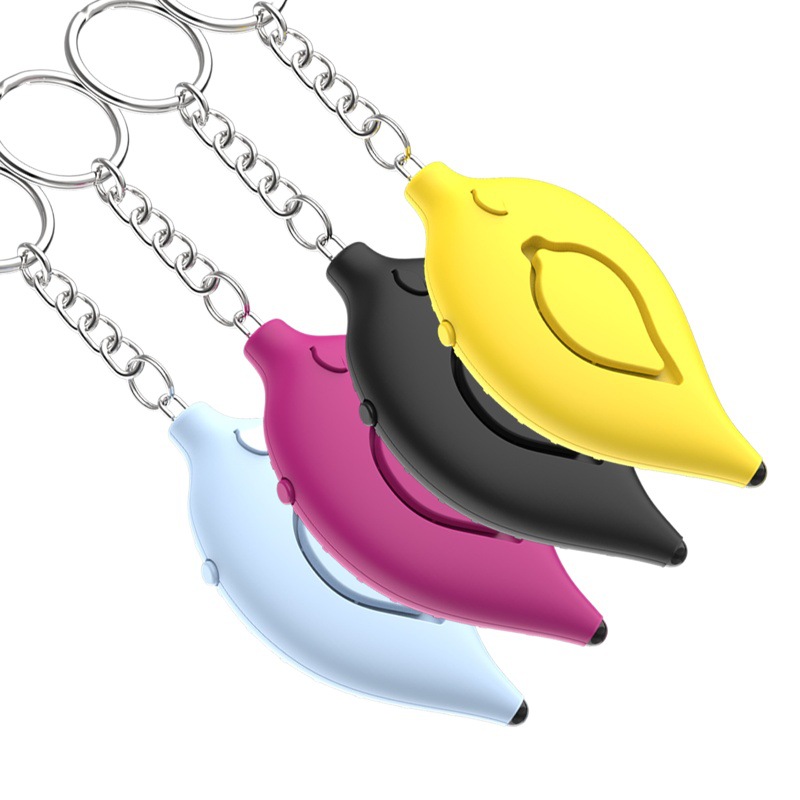 Alarma Personal Tipo Hoja MP-A01 con Luz LED para Defensa Personal