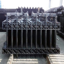 山东铸铁护栏别墅围栏欧式铁艺栏杆配件立柱枪尖安全安全防护柱头