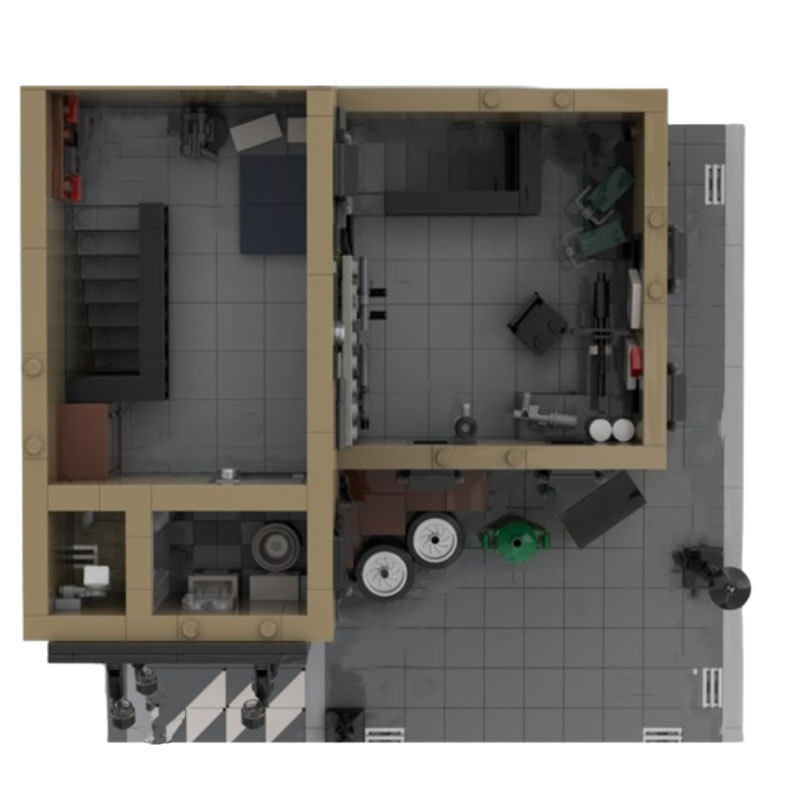 Building Block Castle Model Diy Construction Toy Gift For Kids_voghion.com