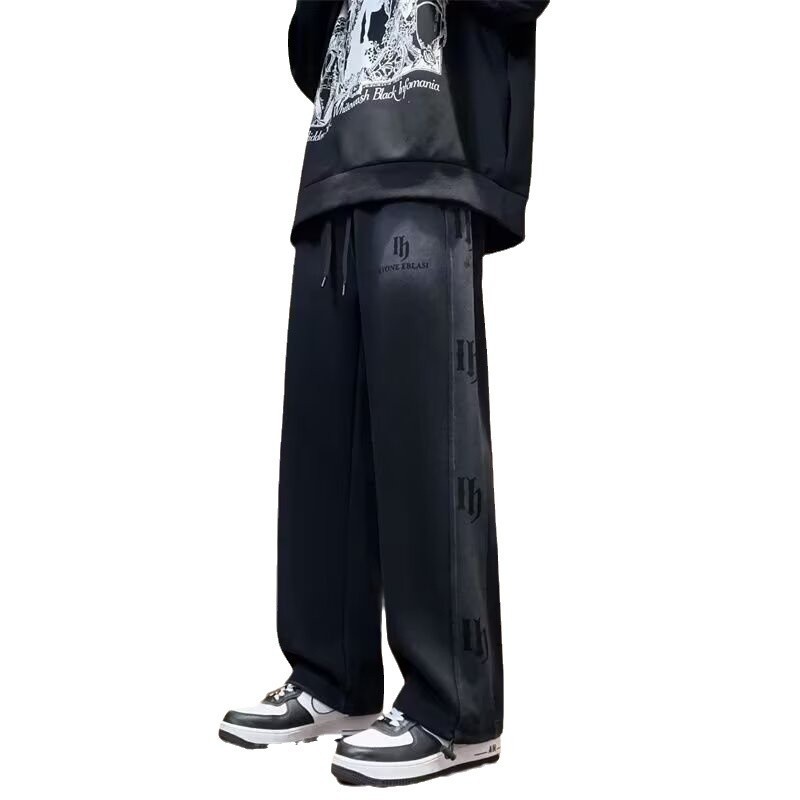 外国貿易の春秋の青少年のベルベットのズボンの男の広い足のゆったりしている衛のズボンの男の緩みの運動の潮のブランドの高い街のレジャー|undefined