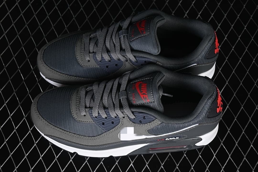 Gray carbon gray white red mesh 36-46 / 36