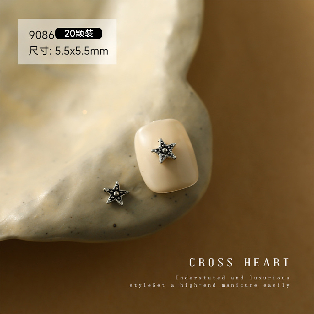 싱글 크로우 하트 주얼리 (Ali-9086)