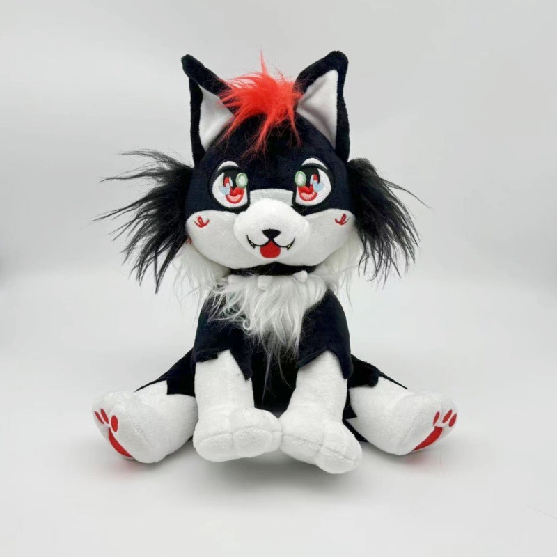跨境新品big mama eternal plush 毛绒玩具哈士奇狗动物公仔娃娃|undefined
