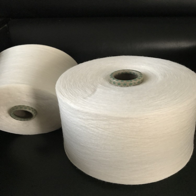 棉羊毛混纺纱线90/10 40S/1羊毛棉纱线 棉毛纱