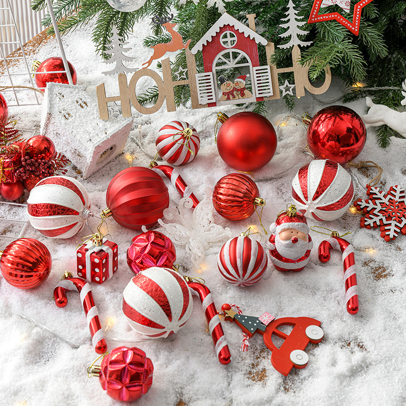 Hong Kong Heng decoración del árbol de Navidad colgante BOLA DE Navidad del hogar traje de accesorios creativos DIY bolsa de decoraciones de Navidad