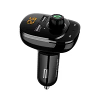 Многофункциональный автомобильный MP3-плеер FM Bluetooth-приемник автомобильный музыкальный U-диск поставляет двойной USB-порт для быстрой зарядки автомобиля