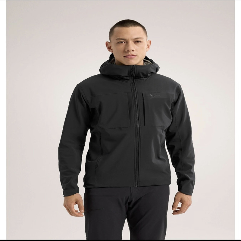 Taizhou Niaojia Gamma Mx Fleece-Lined Soft Shell Hooded Jacket, Versatile and Slimming Look, Same Style for Men and Women, Cold-Resistant and Warm