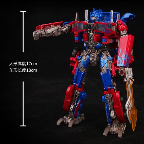 Jialehuang Transformation Toy Hero Pillar SS05 Big Optimus OP Pillar Wasp 8801 Children's King Kong Car Robot
