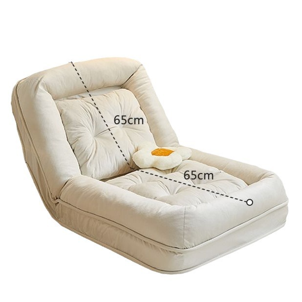 Sofá perezoso Internet celebridad tatami reclinable plegable perrera individual reclinable balcón sala de estar pequeño sofá