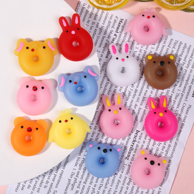 Cross-border hot selling innovative new animal donuts dumplings pinch music vent children's gift factory wholesale Cross-border hot selling innovative new animal donuts dumplings pinch music vent children's gift factory wholesale