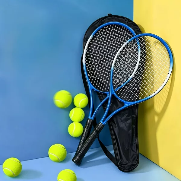 Tennis racket beginner outdoor sports single tennis rebound trainer portable self-training tennis training equipment