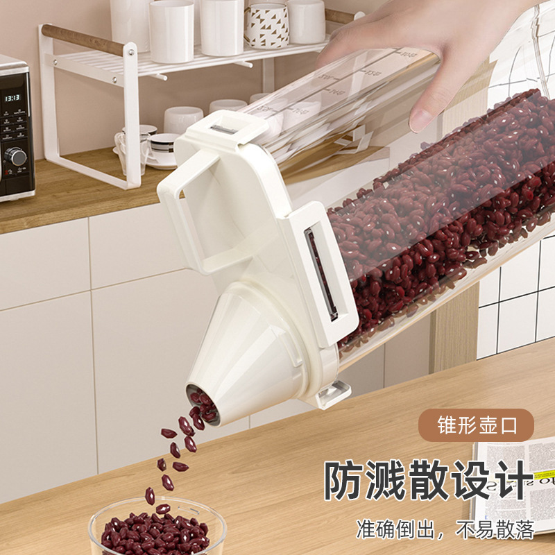 Rice Storage Container for Home Use, Insect-Proof, Moisture-Proof, Sealed Flour Storage Container, Food-Grade Rice and Grain Storage Box