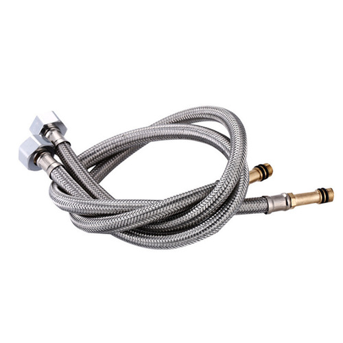 Huiba stainless steel hose double-ended pipe faucet basin kitchen faucet water inlet pipe accessories hardware accessories